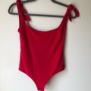 Red Bodysuit